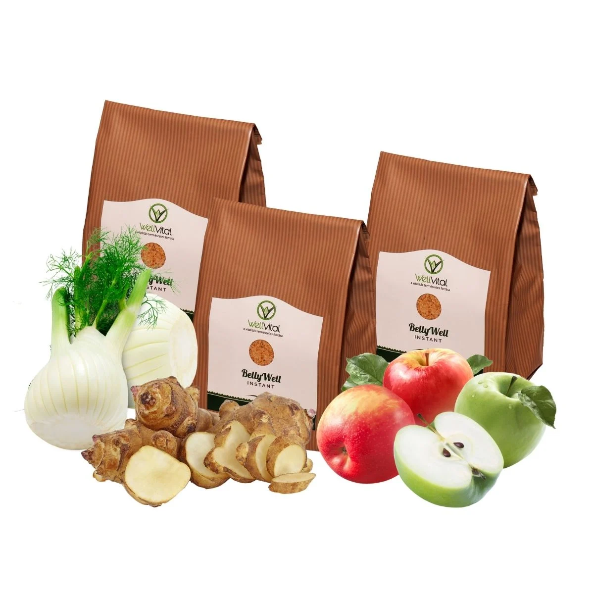 bellywell instant mega csomag gyumolcs kristaly zoldseg kristaly shop - WellVital
