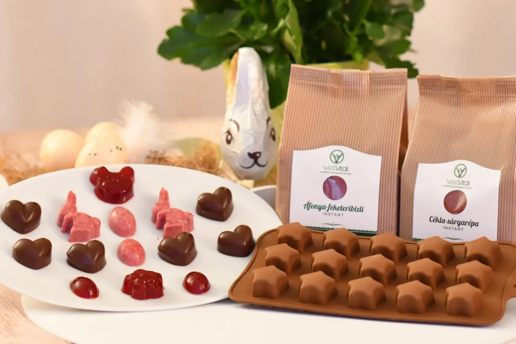 wellvital antioxidans csoki bonbon zoldseg gyumolcs kristaly - WellVital