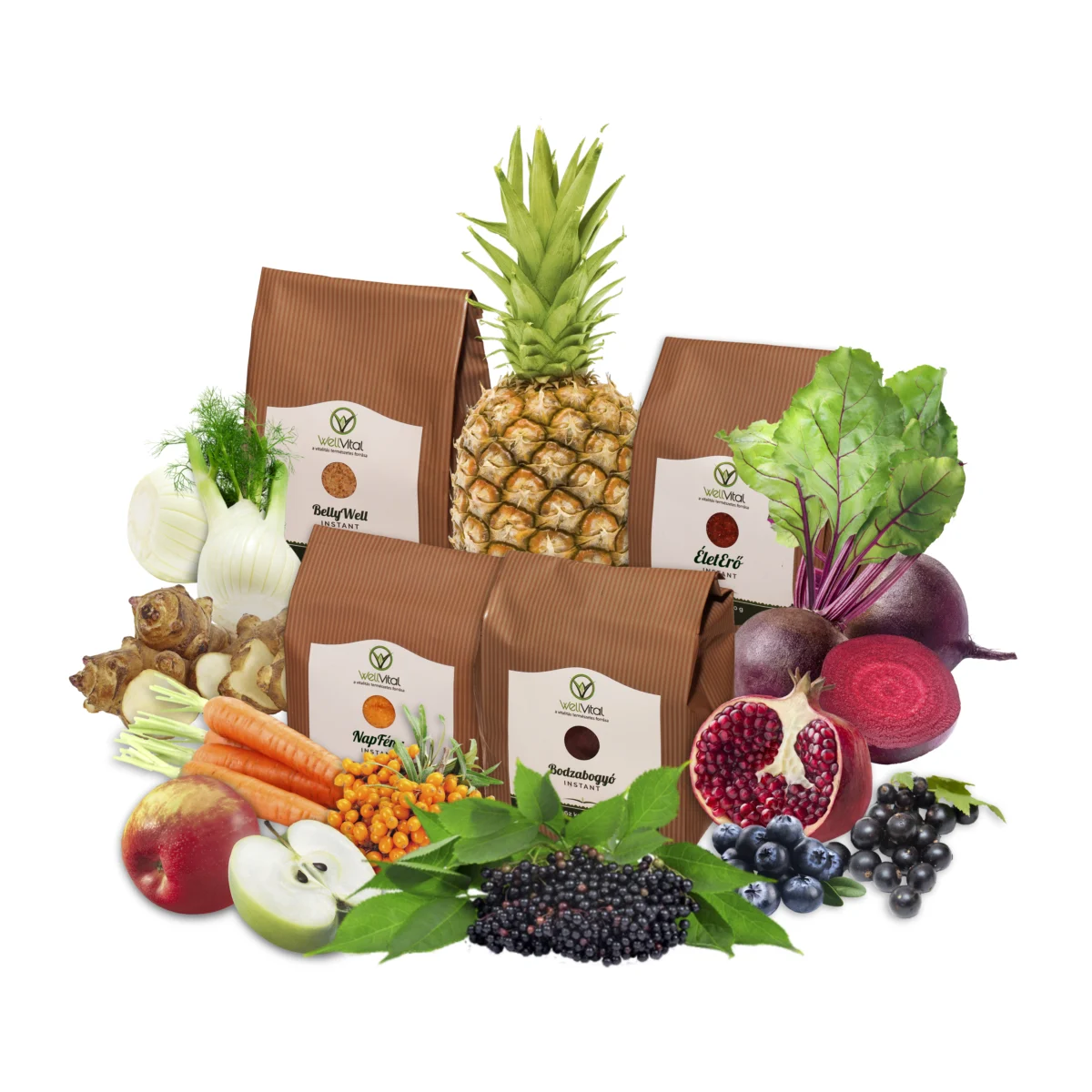tavaszi teljesseg csomag bellywell eletero bodzabogyo napfeny instant - WellVital