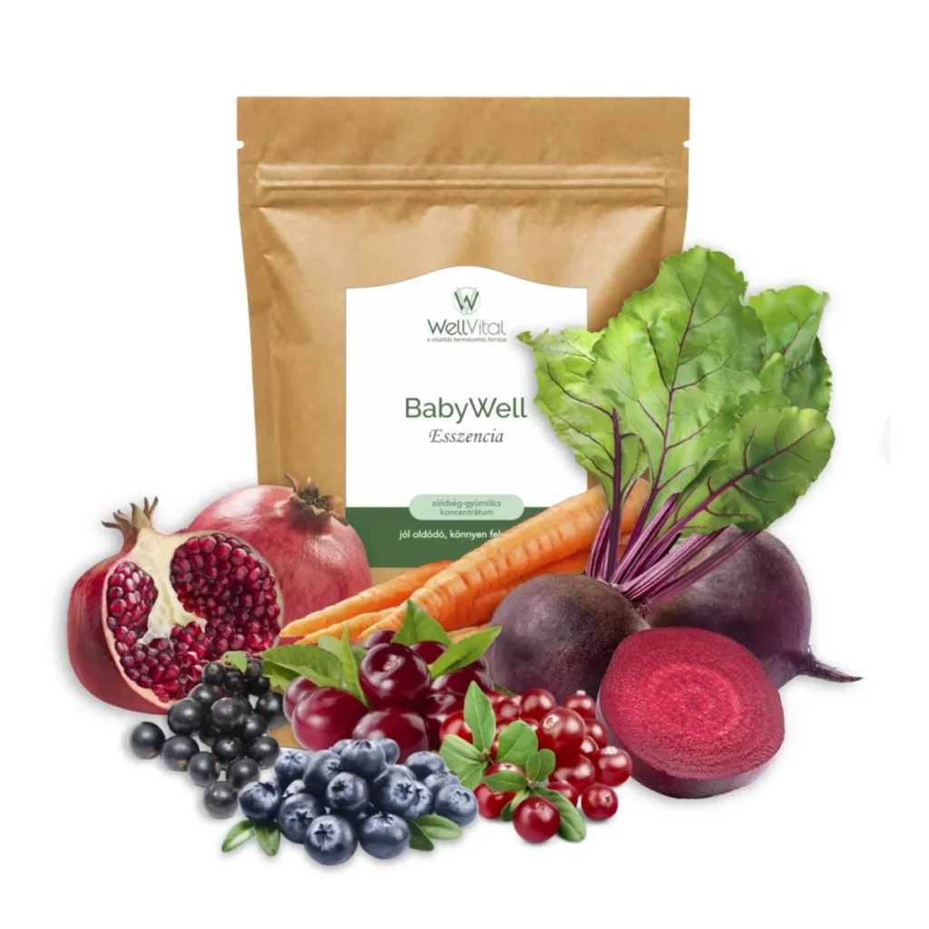 babywell esszencia 200g zoldseg gyumolcskristaly wellvital - WellVital
