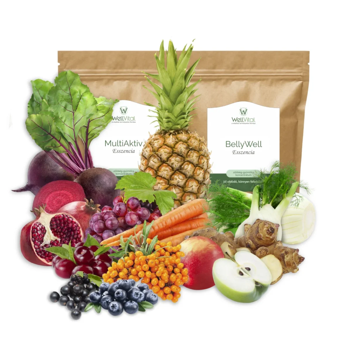 multiaktiv bellywell duo 2x100g - WellVital