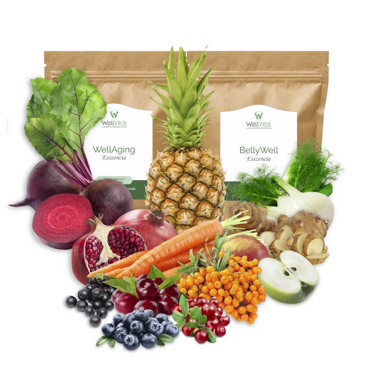 wellaging bellywell duo 100g - WellVital