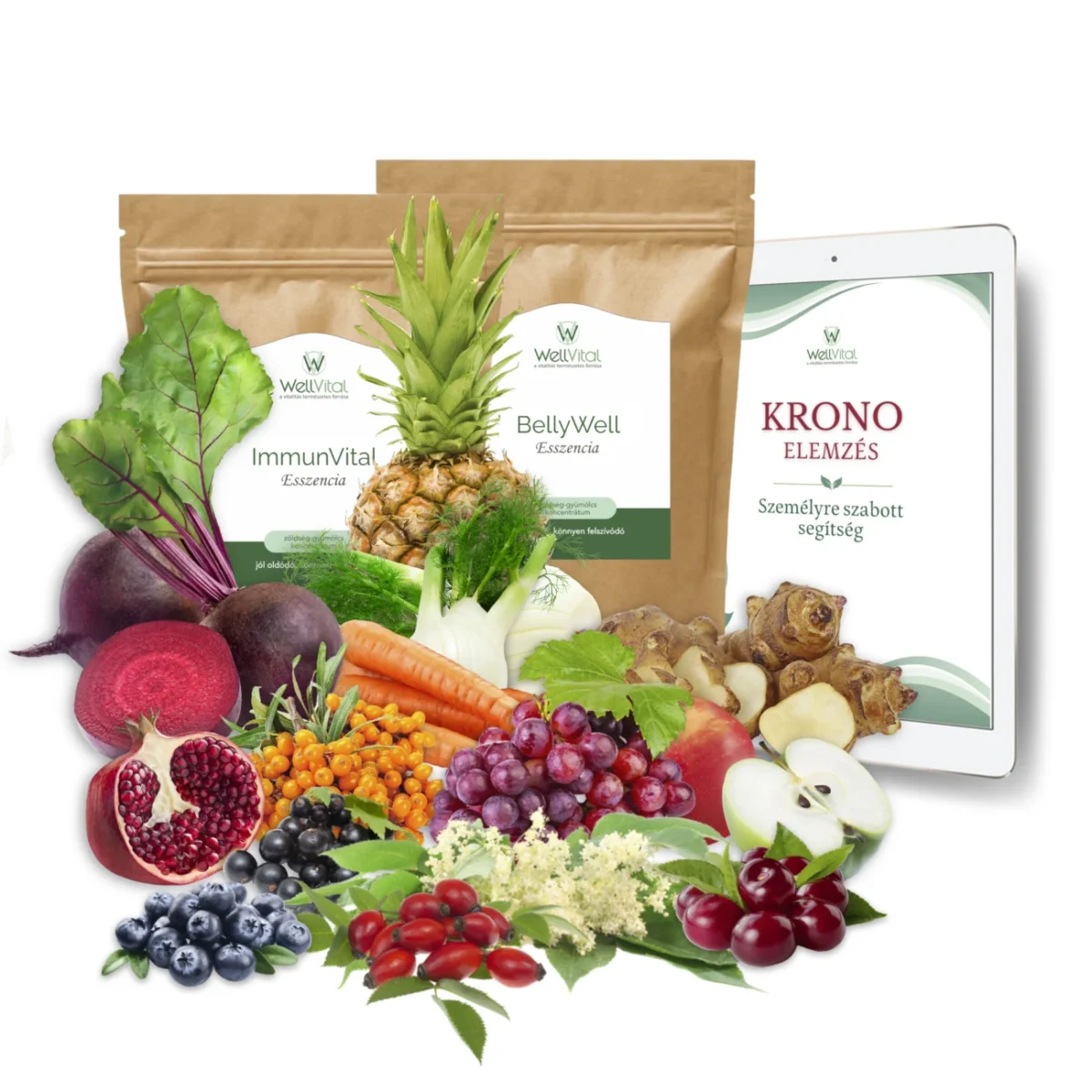 betegseg stop csomag 100g zoldsegkristaly gyumolcskristaly - WellVital